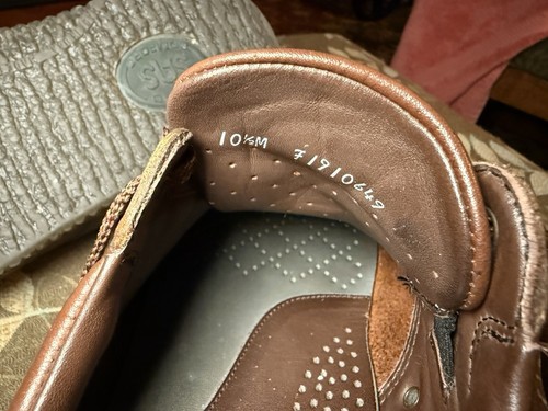 SAS Men’s Brown Comfort Shoes Size 10.5 - Picture 5 of 7