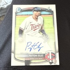 2025 Bowman Payton Eeles 1st Chrome Autograph #CPA-PE