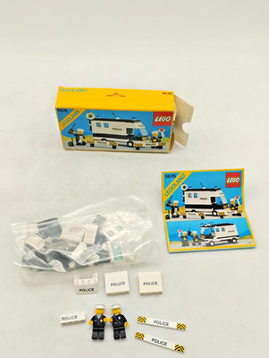 LEGO 6676 Mobile Command Unit with OVP BOX Pferde Classic Town Vintage 80s 6386