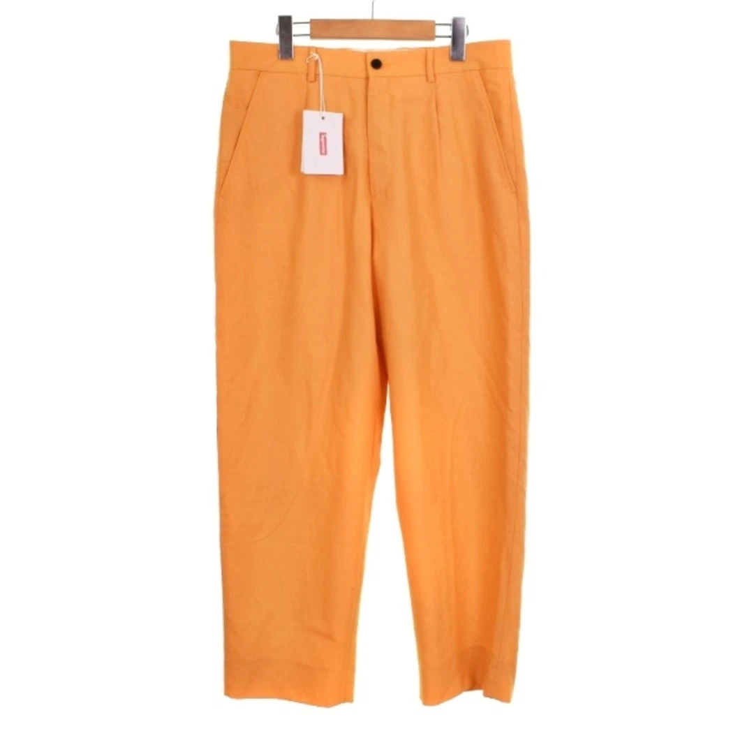 Pantalon pantalon plissé Supreme 24SS 30 orange occasion 7aa51b39138a28e0a557fbe