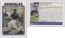 2005 Topps Update Carlos Gonzalez #UH298