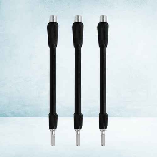  Eje de extensión giratorio de rosca de 3 piezas universal de metal flexible flexible flexible - Imagen 6 de 12