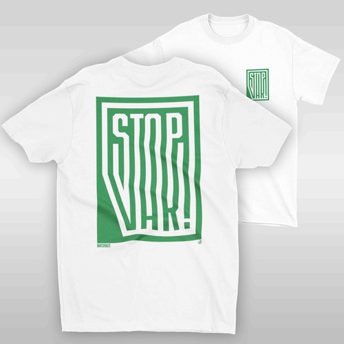 T-shirt calcio per tifosi anti VAR stop var stop war brutale maglia stile grafico - Foto 4 di 14