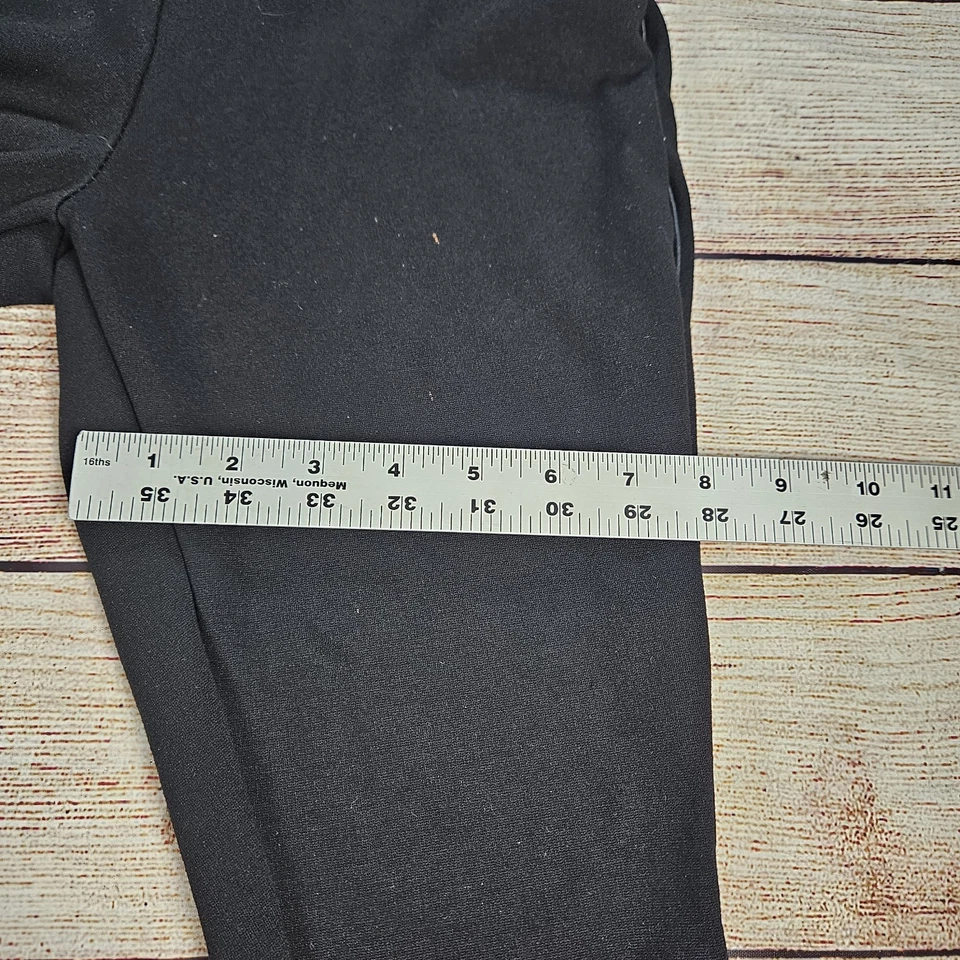 Ci Sono Women's Legging Black Elastic Waist Pull On Stretch Size Large - Image 3 of 4