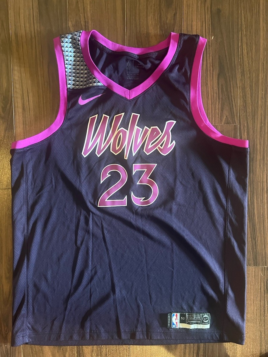 WOLVES BUTLER ユニフォーム Mサイズ　ミネソタティンバーウルブズ Men's Minnesota Timberwolves Jimmy Butler Nike Black