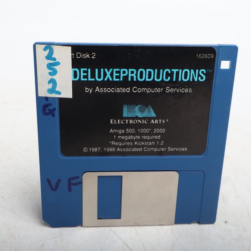 Deluxe Productions (Amiga 500,1000,2000), 1988 Electronic Arts - Picture 2 of 11