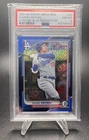 2024 Bowman Mega Box Shohei Ohtani Chrome Blue Refractor #33 PSA 8 /150