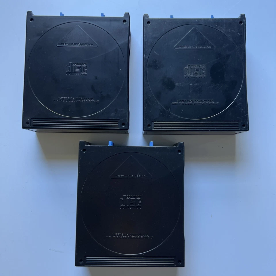 SONY XA-10B 10 Disc Automatic CD Changer Magazine Disc Cartridge - Lot Of 3 - Image 2 of 4