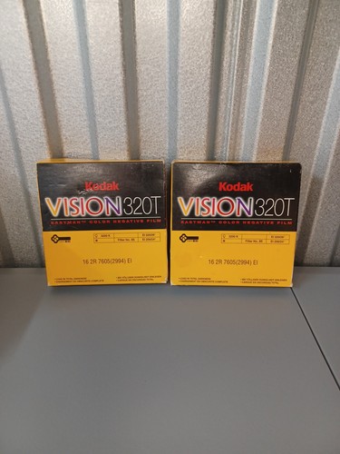 2 Kodak Vision 320T color negative Film 16mm VXL 45 200ft (61m) EXPIRED ! Read - Picture 2 of 16