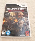 Nintendo Wii:  Heavy Fire Afghanistan w/ Manual Great Condition!