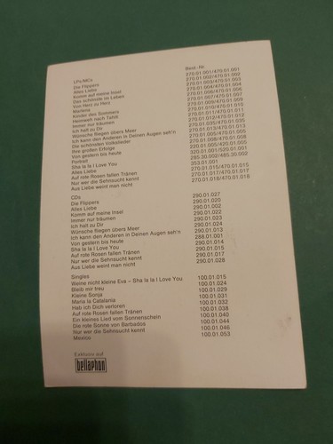 Die Flippers , Musik , Autogrammkarte - Picture 2 of 2