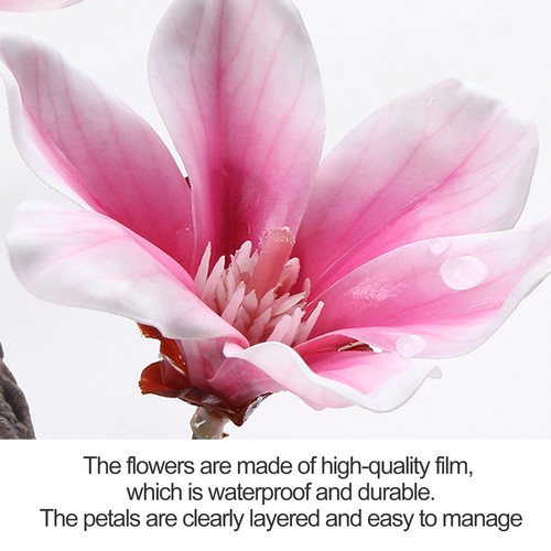 Warehouse Folding Shipment 1 Pack Pink And White Simulation Tree Magnolia Wit - Picture 8 of 17