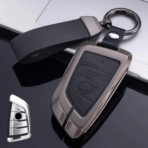 Zinc Alloy Car Key Fob Case Cover For BMW 1 2 3 4 5 6 7 X1 X2 X3 X4 X5 X6 X7 M5 - Picture 11 of 11