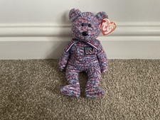 Ty Beanie Babies USA The Bear 2000 - New With Tags