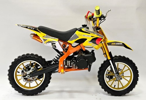 50cc Mini Dirt Bike, ATV Mini Crosser, Automatik, 2 Takt, kostenlose 24h Lieferung, - Bild 1 von 5