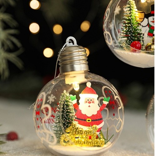 Light Feature Christmas Ball Christmas Tree Pendant Christmas Decoration - Picture 10 of 17