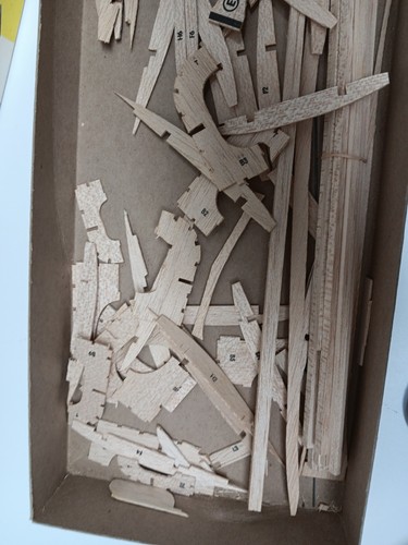 VTG GUILLOWS KIT 202 FLYING MODEL KIT BRITISH S.E.5A WW1 FIGHTER 24" WIING SPAN - Bild 8 von 23