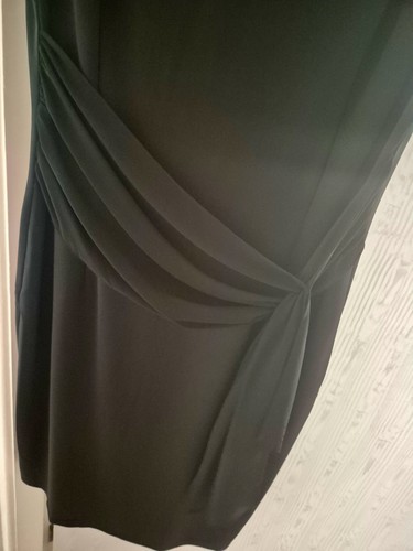 Ladies Black Formal Grace Karin Dress Size XL (14) Knee Length - Picture 5 of 6