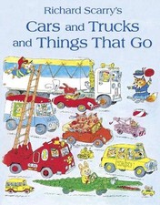 Cars and Trucks and Things That Go by Richard Scarry (English) Paperback Book