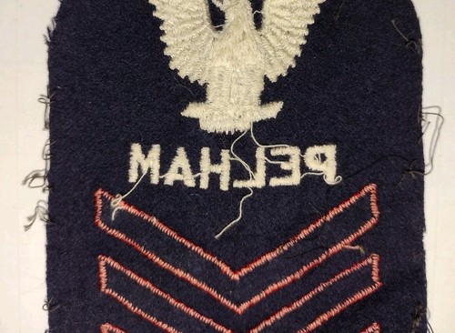 Original WWI RARE PELHAM Bay Naval Training Center USN Rate Patch - Picture 9 of 19