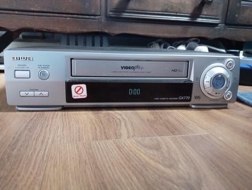 See video link! Aiwa HV-GX900K VHS Video Player Recorder