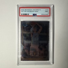 2022 Bowman U Victor Wembanyama 1st #101 Investment Card PSA 9