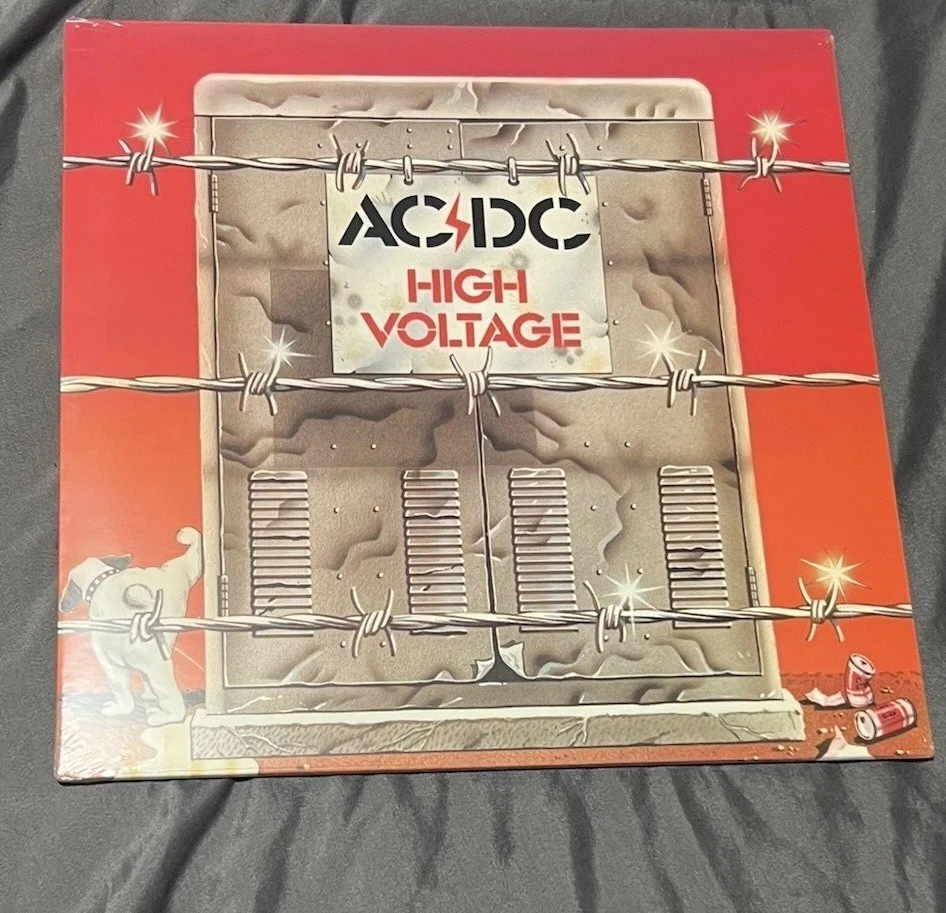 AC/DC High Voltage Vinyl LP Record OZ Blue Roo Australian Pop Up Store Reissue - image 4 of 4