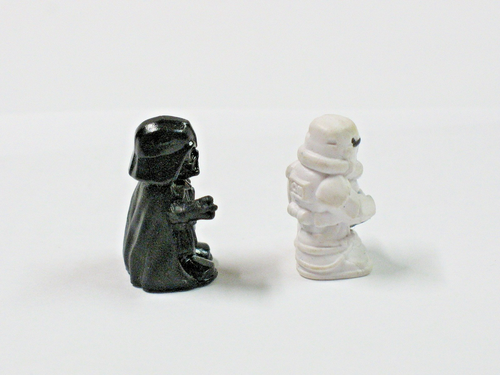 Darth Vader #72891 and Stormtrooper #72851 Star Wars 1 Inch Miniature Figures - Picture 4 of 5