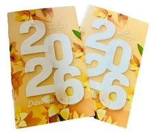 Set of 2 Hallmark 2026 14 Month Datebook Planner Write & Remember Important Info