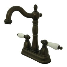Kingston Brass KB149.PL Heritage 1.8 GPM Standard Bar Faucet - Bronze