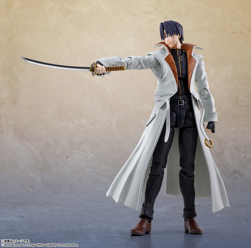 Bandai Rurouni Kenshin S.H.Figuarts Aoshi Shinomori Figure USA SELLER - Picture 2 of 4