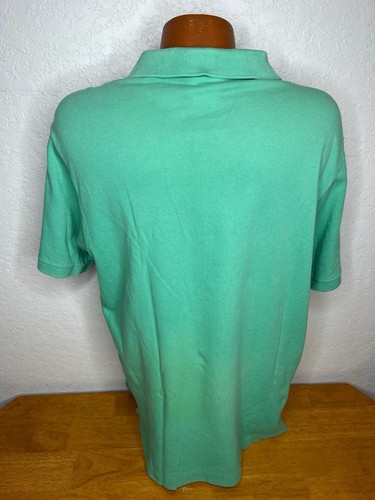Men's Lacoste Gator Classic Fit S/S Polo/Golf Shirt 6 Large L - Green - Cotton - Picture 3 of 5