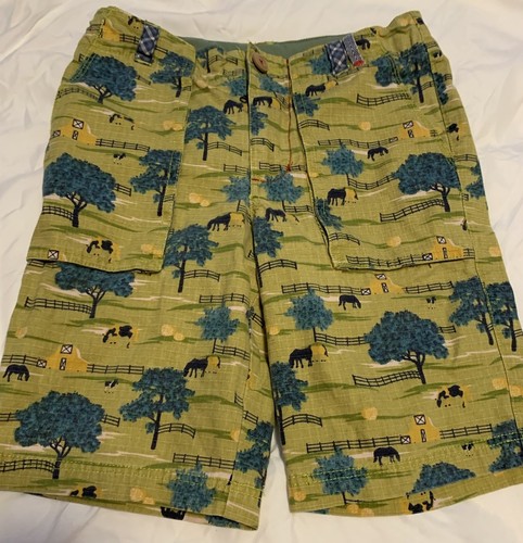 MATILDA JANE JOANNA GAINES FARM DON'T FENCE ME IN CARGO SHORTS Sz 8 Horse - Picture 1 of 7