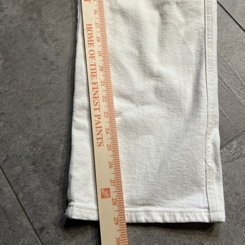 JBD JUST BLACK DENIM ! RUE Cream High Rise Carpenter Jeans Sz 28 #DP599 - Picture 12 of 13