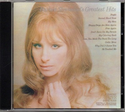 BARBRA STREISAND - Barbra Streisand's Greatest Hits  CD USA