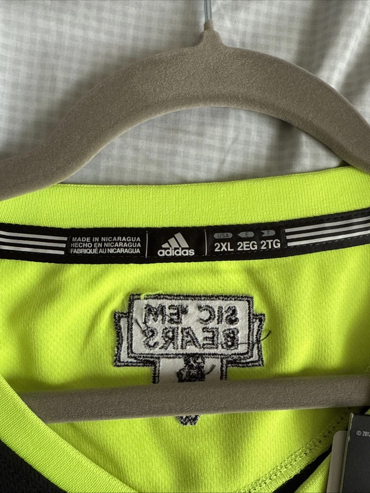 Men’s adidas Baylor University Baylor Bears #55 Basketball Jersey Size 2XL - Blk - Image 4 of 4