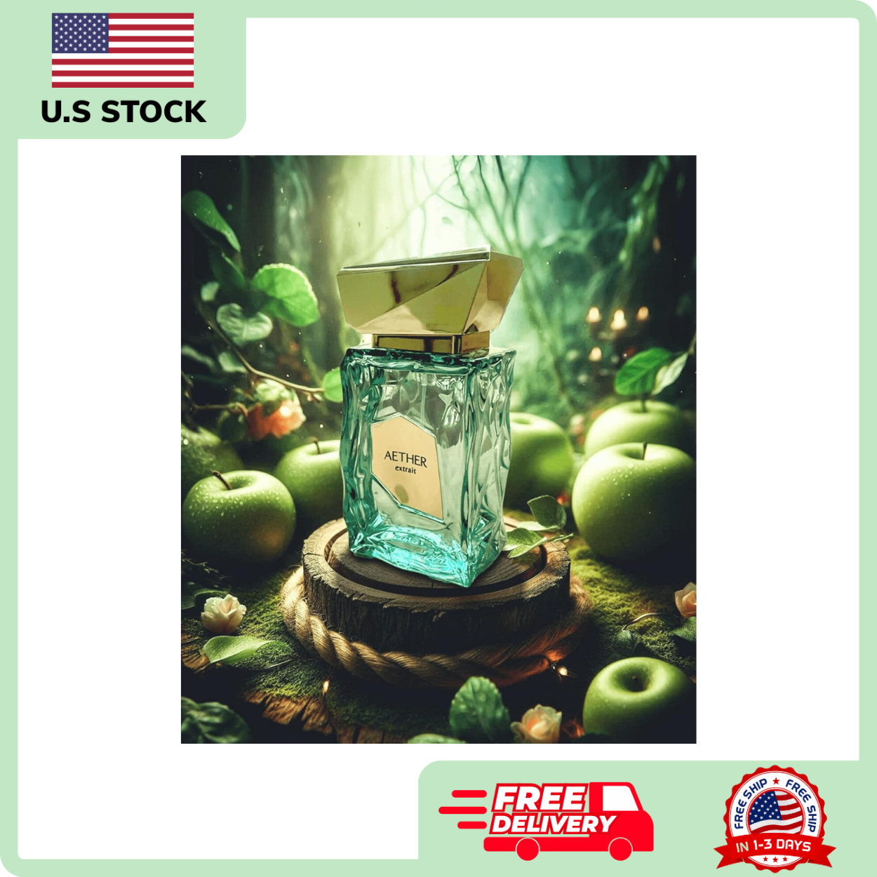 Fragrance World French Avenue Aether Extrait de Parfum Unisex 3.4 Fl Oz