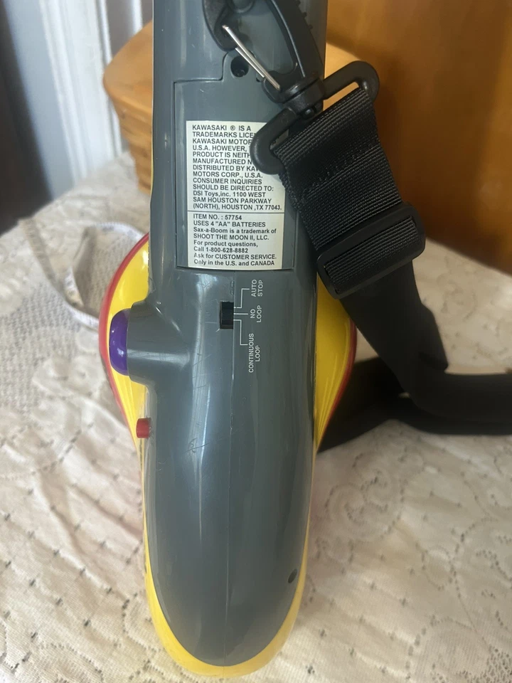 RARE Jack Black Kawasaki Sax-A-Boom Tenacious D Vintage Toy Instrument *Working* - Image 3 of 4