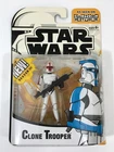 Vintage 2005 Star Wars Clone Wars RED CLONE TROOPER Action Figure