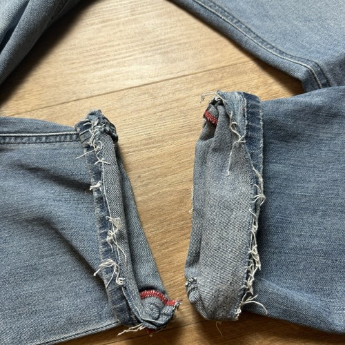 Diesel Jeans Men 34x32 Blue Sleenker Slim Skinny Stretch Thrashed Inseam Alt. - Picture 5 of 13