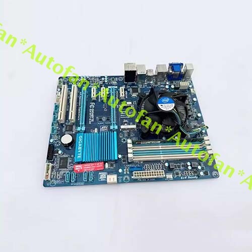1 Stück gebrauchtes GA-H77-D3H Mainboard & CPU Lüfter getestet - Bild 2 von 3