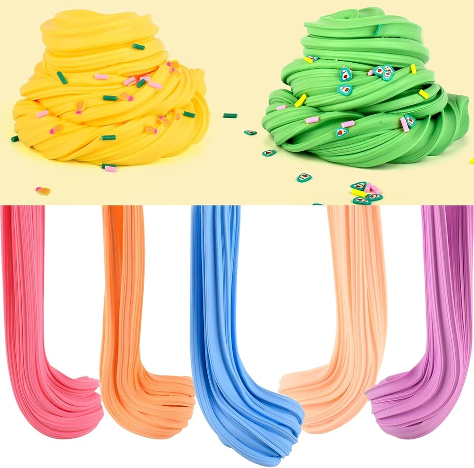 Pack de 16 Kit de Slime de Mantequilla, Mini Kit de Slime Nube para Niñas y Niños, Suave y No Foto 2 de 4