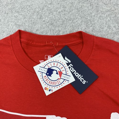 MLB St. Louis Cardinals T Shirt Mens Medium USA Red Fanatics Short Sleeve - Picture 7 of 18