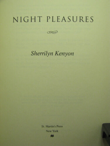 1st,Dark-Hunter 4: Night Pleasures by Sherrilyn Kenyon (2009,HB) the original DH - Picture 3 of 3
