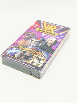 VR Troopers - Oh Brother (VHS, 1994) extremely rare factory sealed
