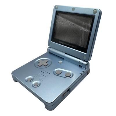 Nintendo GAMEBOY ADVANCE SP Pearl Blue with Charger GBA Handheld