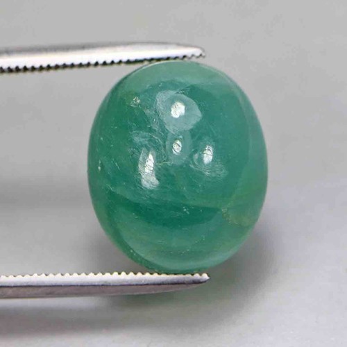 9.35 Cts Antique Stone_Unheated_Madagascar_NATURAL GRANDIDIERITE_Oval Cabochon - Picture 2 of 5