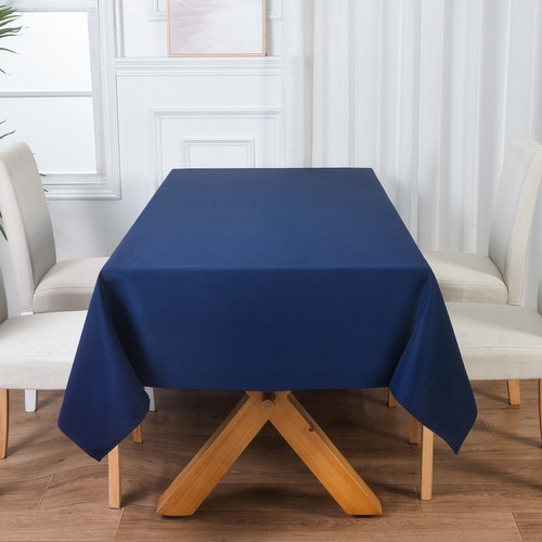 Extra Large Rectangular Fabric Tablecloth 150x300cm and 140x200cm 4 Colours - Picture 95 of 115