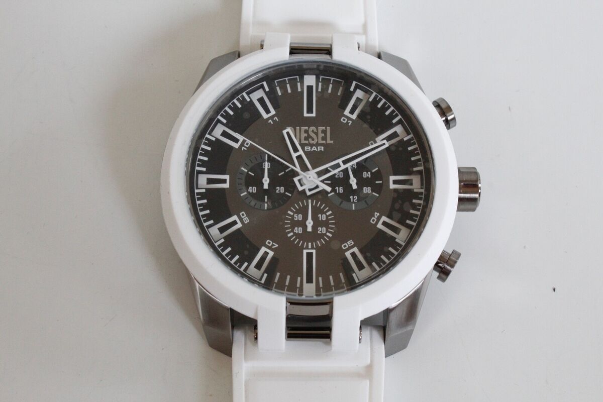 Diesel DZ4631 Mens Split Quartz Steel/Silicone Chronograph Diesel DZ4631 Mens Split Quartz Steel/Silicone Chronograph