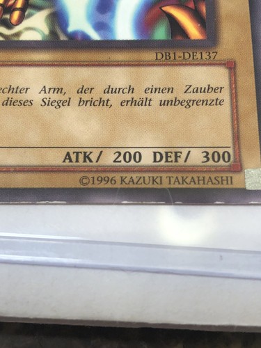 YuGiOh Rechter Arm Der Verbotenen German DBI-DE137 Common Near Mint - Picture 4 of 5